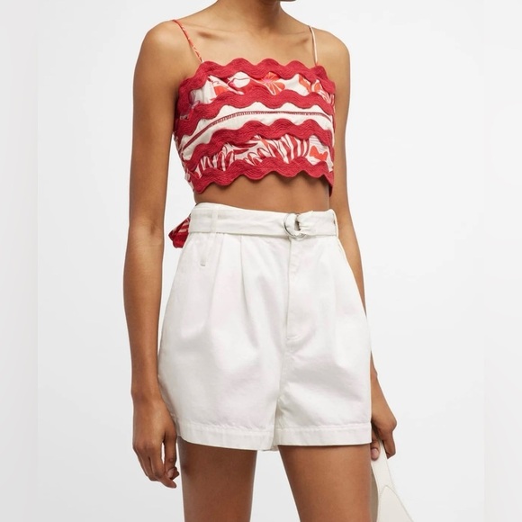 FARM Rio Tiles Printed Crop Top - Picture 6 of 12